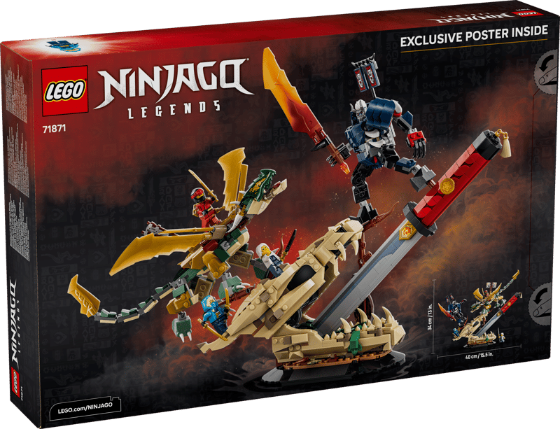 Lego Nin Battle at the Dragon's Blade 71871