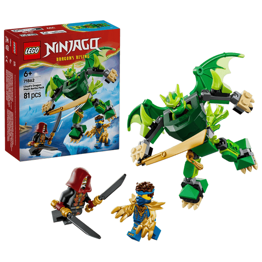 Lego Nin Lloyd's Dragon Mech Battle Pack 71862
