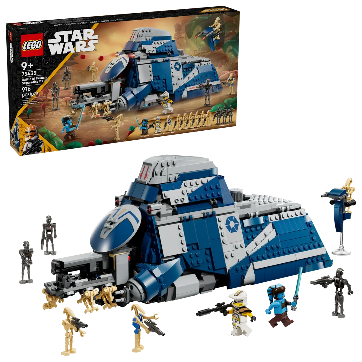 Lego SW Battle of Felucia Separatist MTT 75435 (8437575450823)
