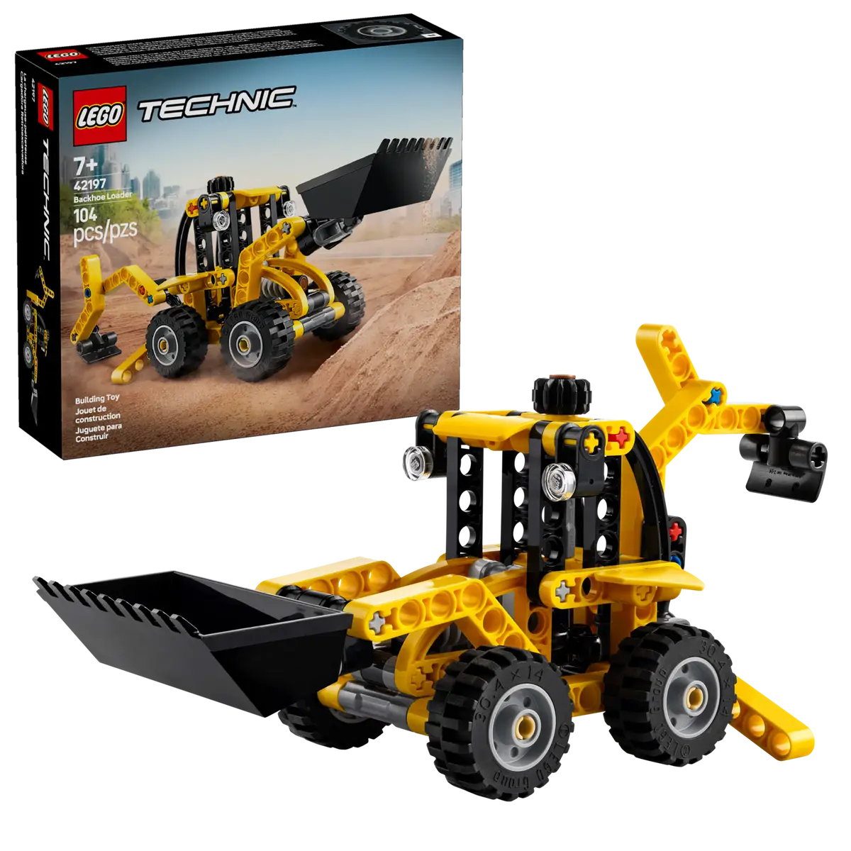 Lego Tech Backhoe Loader 42197 (8285787128007)