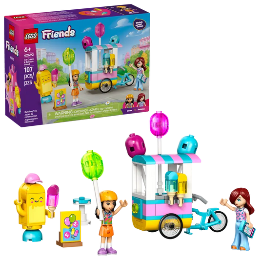 Lego Friends Ice Cream & Balloon Stand 42692