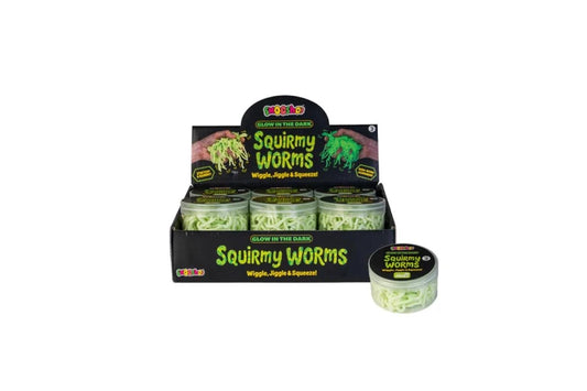 Glow in Dark Squirmy Worms