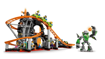Lego City Lava Land Roller Coaster Park 60501