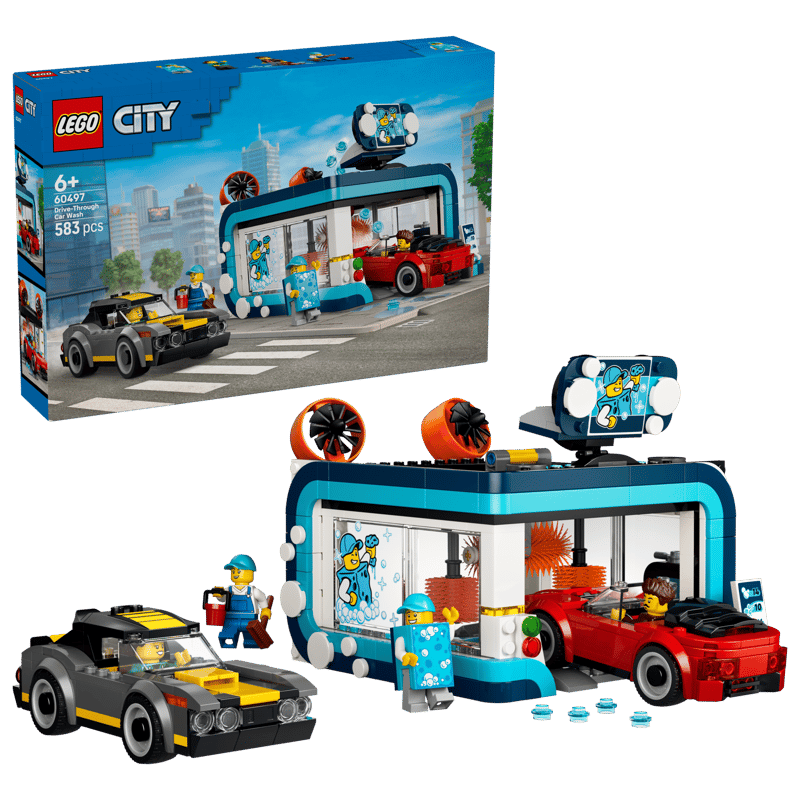 Lego City Drive-Through Car Wash 60497