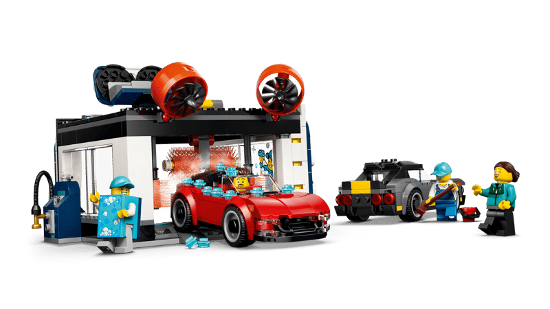Lego City Drive-Through Car Wash 60497