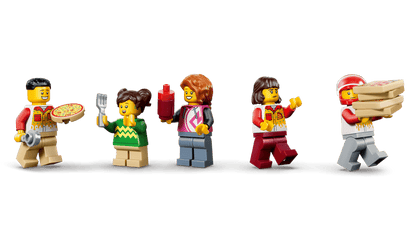 Lego City Pizza Delivery Experience with Vehicles 60496