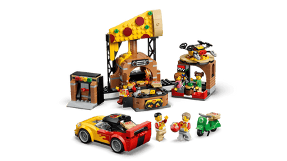Lego City Pizza Delivery Experience with Vehicles 60496