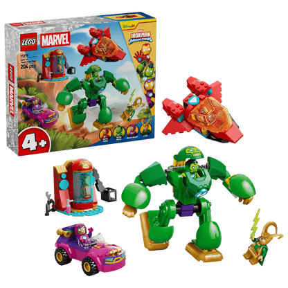 Lego SH Loki vs Team Iron Man 11211