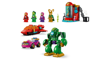 Lego SH Loki vs Team Iron Man 11211