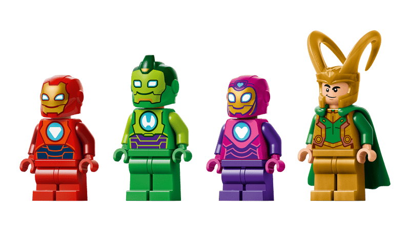 Lego SH Loki vs Team Iron Man 11211