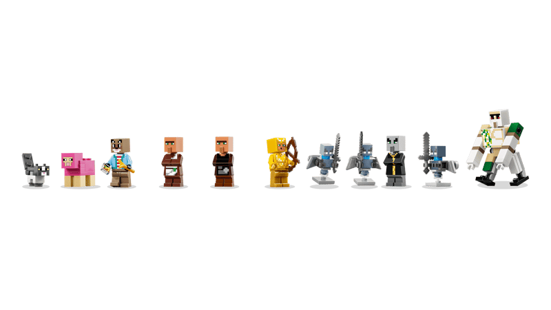 Lego Mine Evoker Village Attack 21596