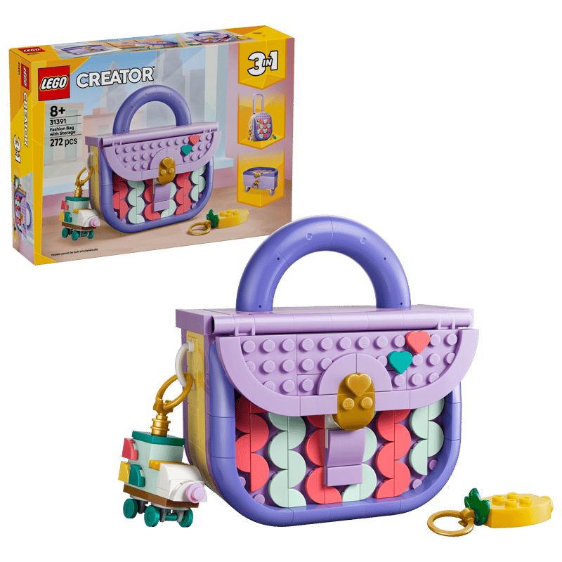 Lego Creator Art Fashion Bag with Storage 31391