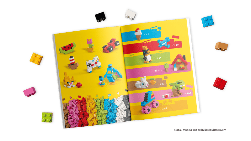 Lego Classic Creative Colourful Bricks 11045