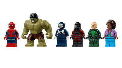 Lego SH Spiderman vs Hulk Epic Clash 76350
