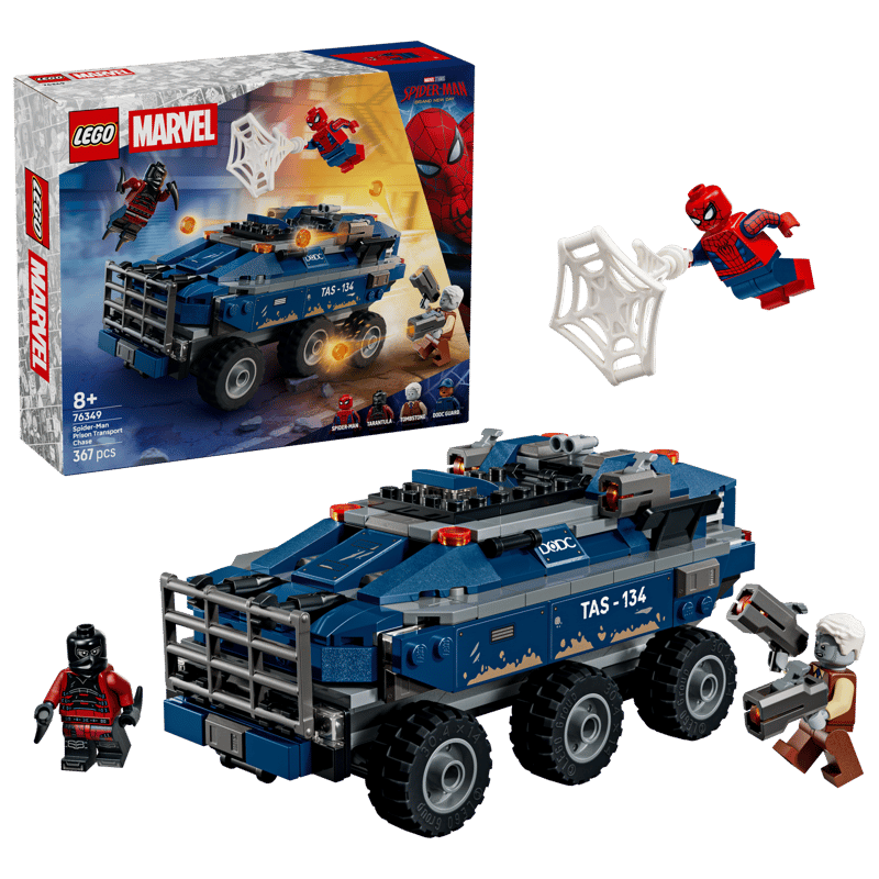 Lego SH Spiderman Prison Transport Chase 76349