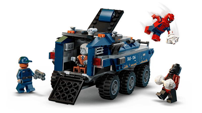 Lego SH Spiderman Prison Transport Chase 76349