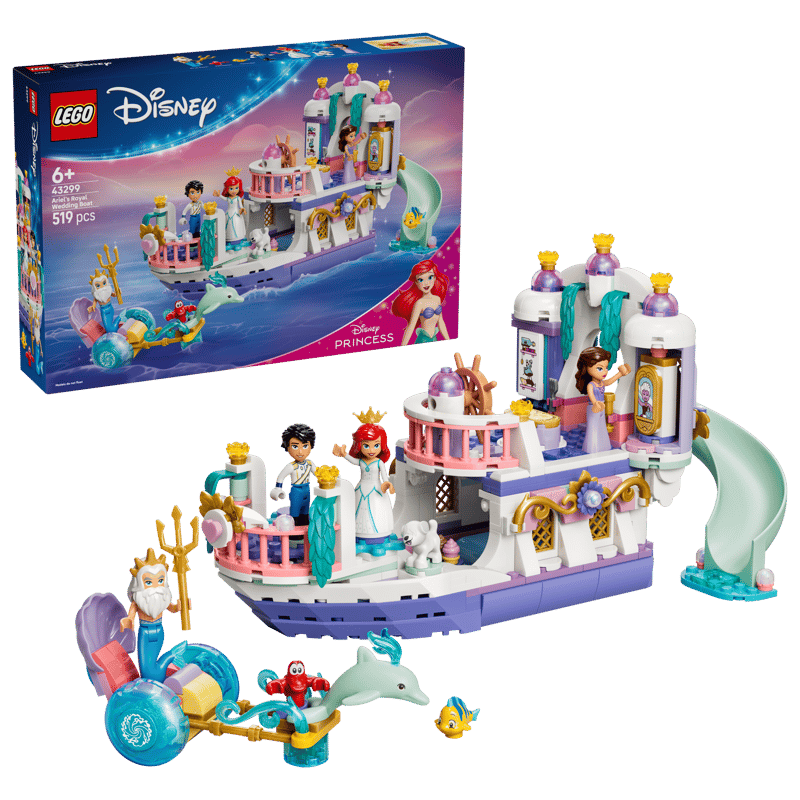 Lego Disney Ariel's Royal Wedding Boat 43299