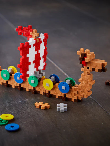 Plus Plus Viking Ship 100pc (8293382881479)