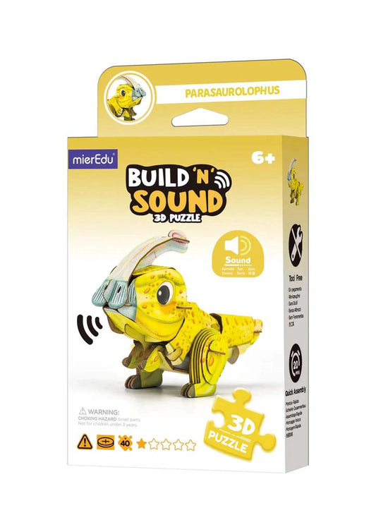 Build n Sound 3D Puzzle Parasaurolophus (8216381587655)