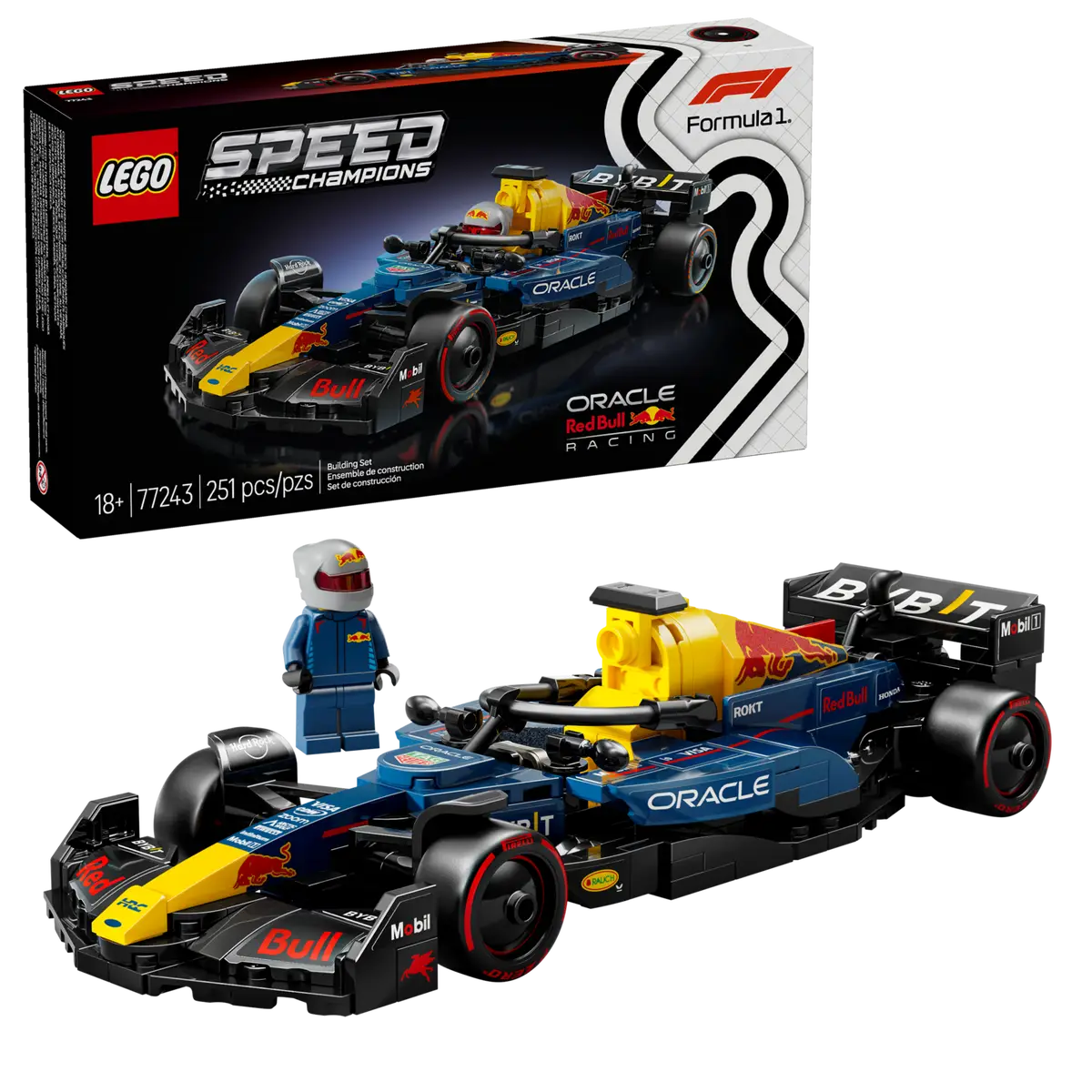 Lego SC Oracle Red Bull F1 Race Car 77243 (8320068583623)