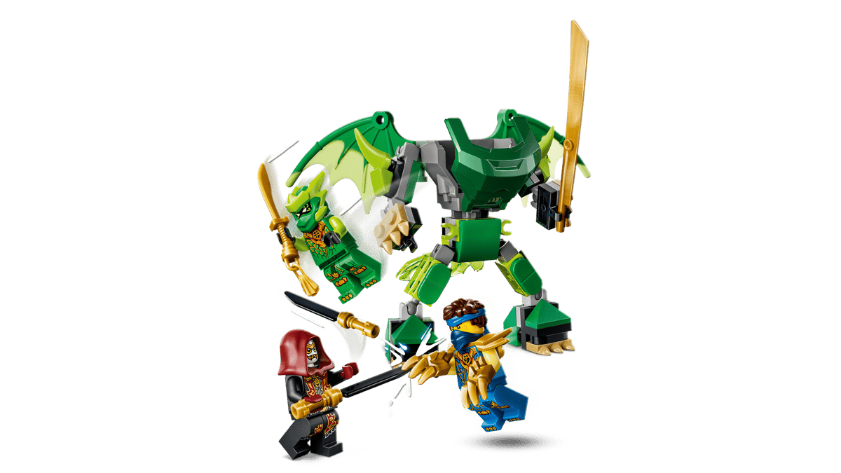 Lego Nin Lloyd's Dragon Mech Battle Pack 71862