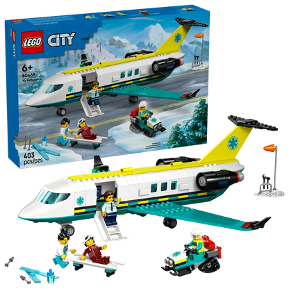 Lego City Air Ambulance Airplane 60465 (8384510034119)