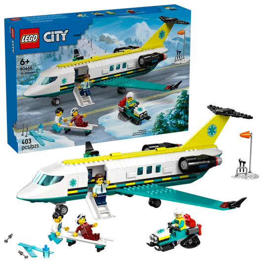 Lego City Air Ambulance Airplane 60465 (8384510034119)