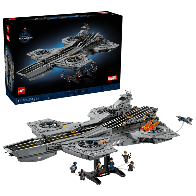Lego SH SHIELD Helicarrier 76354