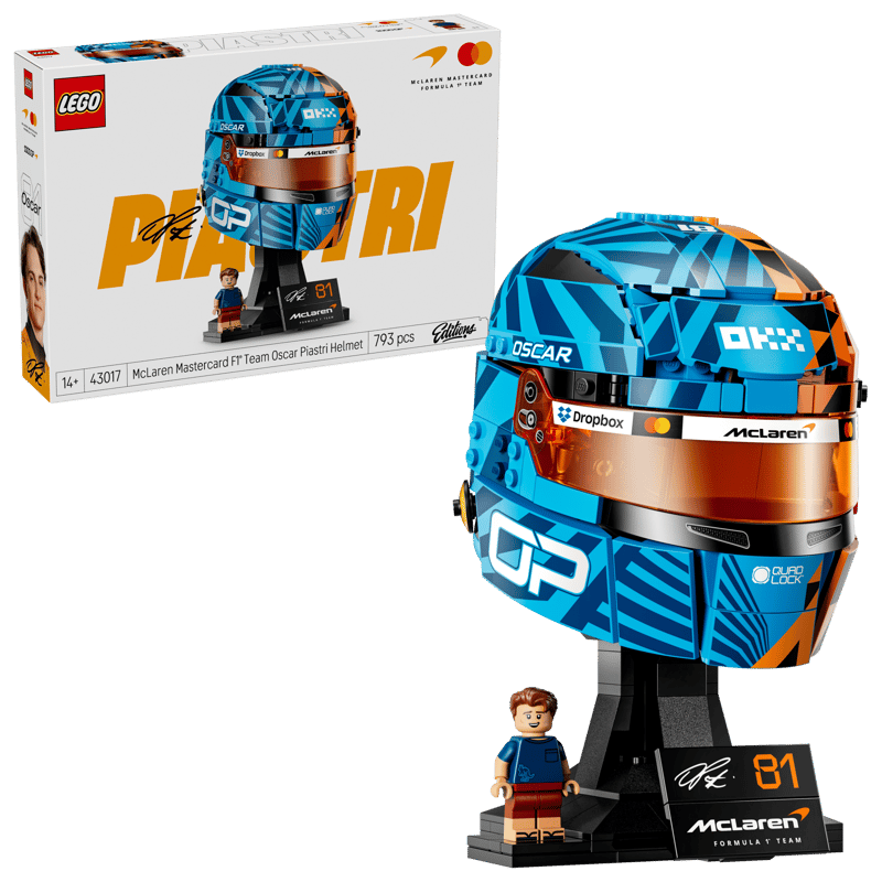 Lego Editions McLaren Oscar Piastri Helmet 43017
