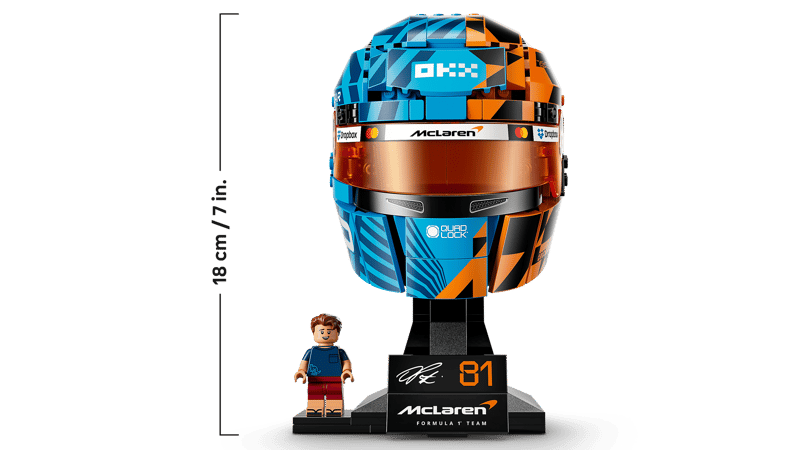 Lego Editions McLaren Oscar Piastri Helmet 43017
