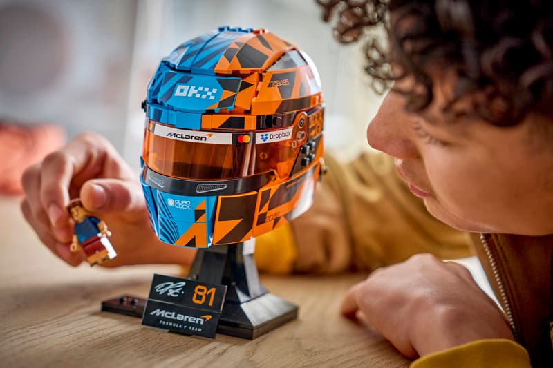 Lego Editions McLaren Oscar Piastri Helmet 43017