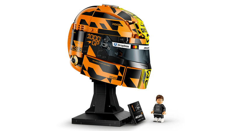 Lego Editions McLaren Team Lando Norris Helmet 43023