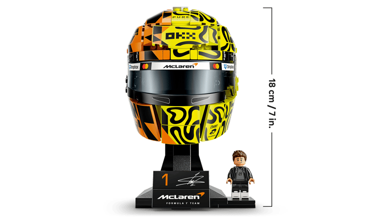 Lego Editions McLaren Team Lando Norris Helmet 43023