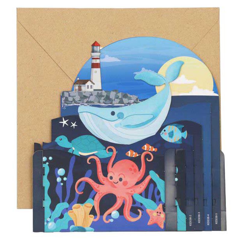 Under the Sea Pop Up Card