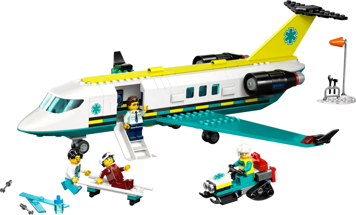 Lego City Air Ambulance Airplane 60465 (8384510034119)