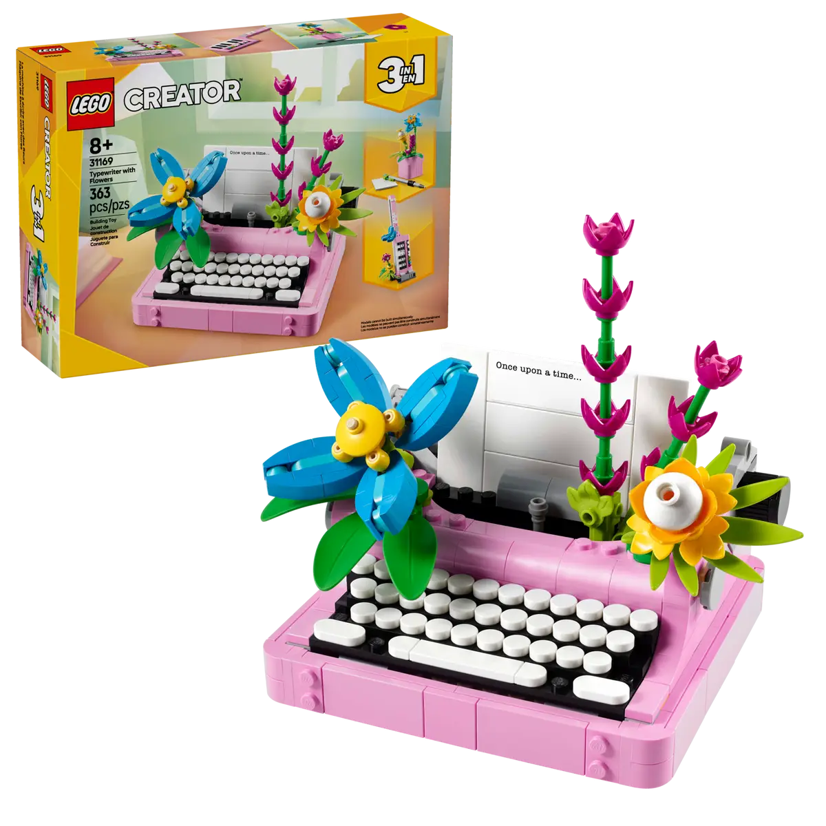 Lego Creator Typewriter with Flowers 31169 (8285787029703)
