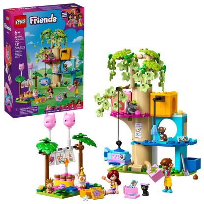 Lego Friends Cat Birthday Party & Tree House 42666 (8384545423559)