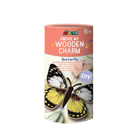 Avenir Create My Wooden Charm Butterfly (8240568533191)