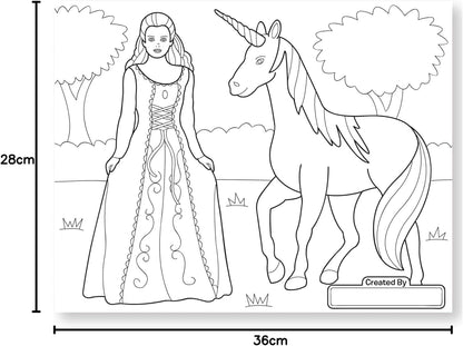 MD Jumbo Colouring Pad Pink (8466292244679)