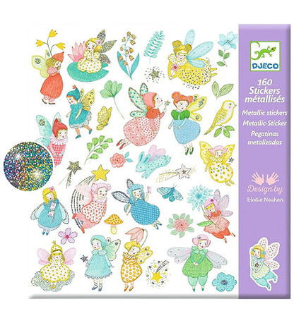 Djeco Stickers Sparkly Fairies