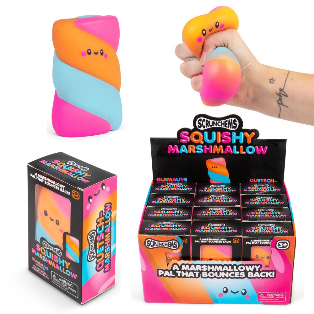 Scrunchems Squishy Marshmallow 10cm