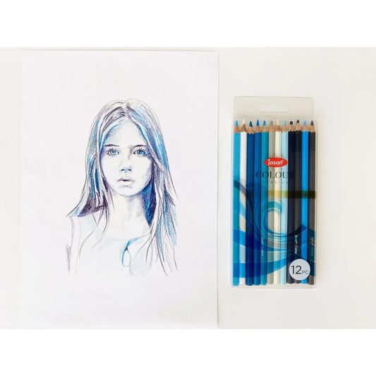 Jasart Studio Pencil Set Ocean (8233034449095)
