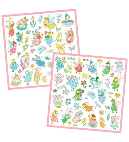 Djeco Stickers Sparkly Fairies