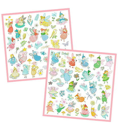 Djeco Stickers Sparkly Fairies