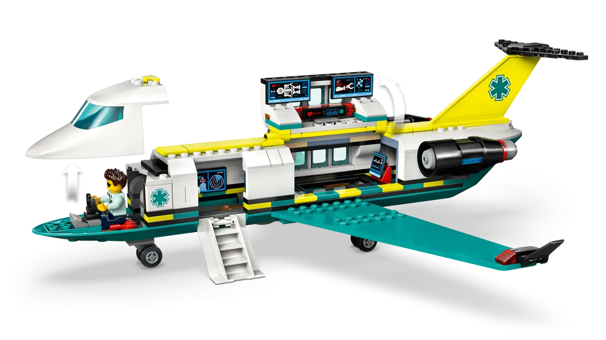 Lego City Air Ambulance Airplane 60465 (8384510034119)