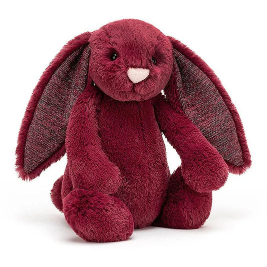 Jellycat Bashful Sparkly Cassis Bunny Medium (7097655132359)