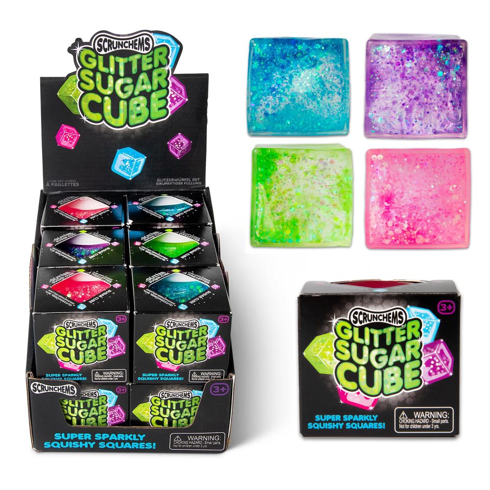 Scrunchems Glitter Sugar Cube