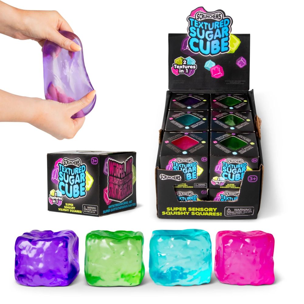 Scrunchems Textured Sugar Cube Assorted