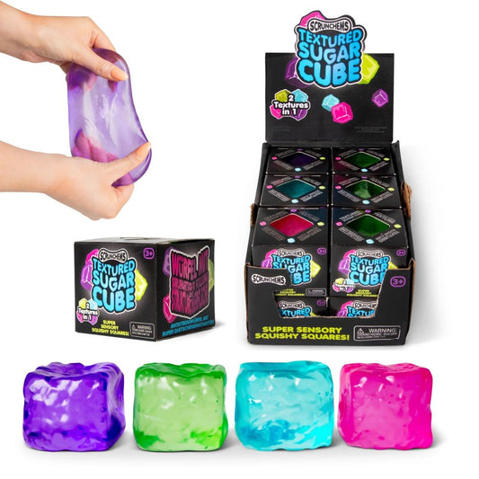 Scrunchems Textured Sugar Cube Assorted