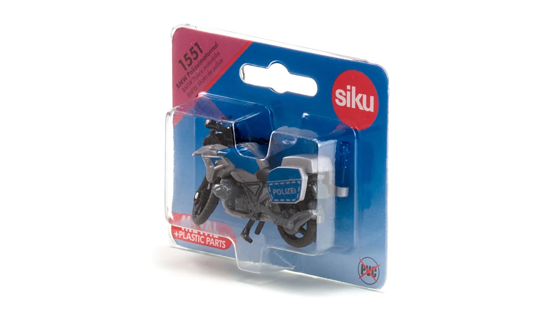 Siku BMW Police Motorbike 1551 (8204656902343)